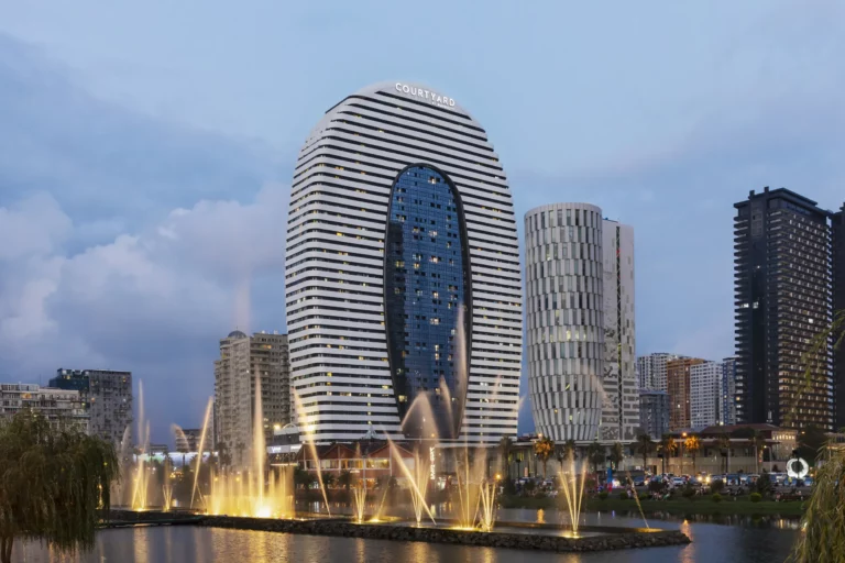 courtyard batumi, rakesh rajdev in collaboration with Marriott, exterior